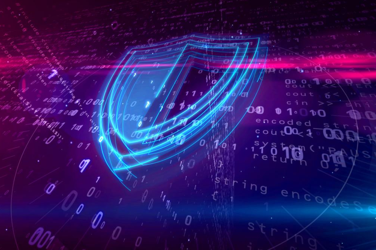 Digital Cybersecurity Concept